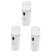 SKISUNO 3 Pcs Spray Humidifier Facial Sprayer Cool Face Mist Steamer Sprayer Face Tool Mist Sprayer White