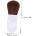 Set of 40 Make-Up with Short Handle Kit in Loose Bulk Compact Makeup Brush Makeup Foundation Brush Travel Toiletry Bag Bronze Makeup ABS Bulk White Suite Travel - Buy Online on GoSupps.com