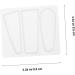 NUOBESTY 69 Pcs Hairpin Epoxy Mold Silicone Molds Clear Hair Clips Diy Silicone Mold Crystal Epoxy Headgear As Shownx3pcs 8.5X0.5cmx3pcs - Buy Online on GoSupps.com