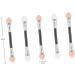 NOLITOY 100 Pcs Eyeshadow Eye Spoolie Brush Eye Blending Brush Makeup Brush Lipstick Miss Double Head 8x1cmx2pcs Pinkx2pcs - Buy Online on GoSupps.com