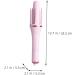 FOMIYES 3pcs Abs Hair Curlers Pink Automatic Curling Iron Curler Nylon 32.50X5.50X5.50CMx3pcs Pinkx3pcs - Buy Online on GoSupps.com