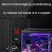 Gerui 25W USB Aquarium Heater & Temperature Controller - LED Display Suction Cups Built-in Thermometer for Fresh & Salt Water - Buy Online on GoSupps.com