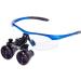Magnifier 3.5X 420mm Dental Surgery Magnifying Glass Binocular Loupe handsfree Headband Magnifier with Handy Carry Case for Hobby Electricians Jewelers Sewing Craft Beauty