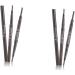 DOITOOL 2pcs 2 1 Eyebrow Pen Eyebrow Pencil Eye Brow Brush Eyebrow Brush 3d Written Triangle 1 count (Pack of 1) As Shownx2pcs - Buy Online on GoSupps.com