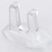 Sorrowso Toothbrush Holder - Transparent Hygienic Shaving Stand with Self-Adhesive Hooks for Bathroom Organization - Buy Online on GoSupps.com