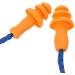 Tvoip 10 Pairs Soft Silicone Corded Ear Plugs | Reusable Hearing Protection for International Shipping - Buy Online on GoSupps.com