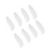 MAGICLULU 8 Pairs Heel Pad Pad Plantar Insole Shoe Inserts Heel Correction Insert Leg Shoe Insole Orthotic Feet Pads Leg Warmers for Girls Soft Floor Mat Gel