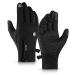 CURELIX Winter Gloves Men Women Touch Screen Warm Thermal Gloves, Cold Weather Gloves for Running Cycling Hiking Driving Black Small