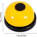 Dongker Pet Training Bells - 2 Pack Dog Door Bells for Potty Communication & Cleanliness - Large Button Yellow - Buy Online on GoSupps.com