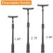 Hygger Carbon Fiber 6-in-1 Aquarium Cleaning Tool Kit - Algae Scraper, Scrubber, Sponge, Telescopic Handle Fish Tank Brush Cleaner Set for Saltwater & Freshwater - Buy Online on GoSupps.com