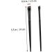 Baluue 3 Sets Eyeliner Brush Makeup Brush Ear Multi Function Eyebrow Brush Black Wood - Buy Online on GoSupps.com