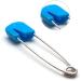Sturdy Stainless Steel Diaper Pins - 20pcs | Safe Locking Closures | For Special Events, Crafts & Laundry | Random Color - Buy Online on GoSupps.com