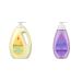 Johnson's Baby Wash and Shampoo for Baths Head-to-Toe Tear Free 1000 ml white & Johnson s Baby Shampoo Calming Shampoo Paraben Free 600mL 1 l (Pack of 1) Wash + Baby Shampoo 600mL