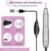 HALMAI Electric Nail Drill Machine with 11 in 1 Kit - Portable Nail File for Acrylic Gel Nails - Manicure Pedicure Tool - Buy Online on GoSupps.com