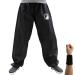 Tinymori Taichi Lantern Pants Tai Chi Training Pants | Kung Fu Taichi Practice Uniforms Martial Arts Clothing Bottoms Cotton Large