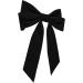 Velvet Hair Bow Clips Large Satin Ribbon Bow Hairpins Bow Hair Barrette for Party Hair Accessories Black Hair Pins - Buy Online on GoSupps.com