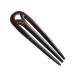 Uonlytech Hairpin Hair Accessories Hair Chopsticks for Women Carved Wood Hair Fork Retro Hair Fork U Shaped Hair Wooden Hair Fork 3 Prone Hair Pin Hair Bun Miss Sandalwood French Supplies Black