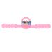 5pcs Kids Cartoon 14 * 1.4cm Adjustable Extension Strap Buckle Ears Protectors Hook Ear Saver Grips Wearing Clips(Pink)