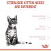 Royal Canin Kitten Sterilised Complete Dry Cat Food 4 x 400g - Buy Online on GoSupps.com