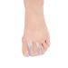 CAZARU FXJ Silicone Hallux Valgus Braces Gel Insoles Big Toe Corrector Foot Toe Separator Toes Tool Toe Straighteners for Bent Toes