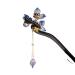 Chinese Flower Hair Chopstick with Tassel | Wooden Hair Stick & Pin Set - Buy Online on GoSupps.com
