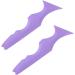 Angoily 4 Pcs Silicone Beauty Ruler Eyeliner Eyeshadow Applicator Guide Makeup Guide Stencils - Buy Online on GoSupps.com