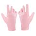 Housoutil 1 Pair Whitening Moisturizing Gloves Holly Headband Heel Moisturizing Gloves White Gloves Men Moisturizing Gloves for Women Dry Skin Gloves Sebs Sun Protection Pink