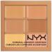 NYX Conceal Correct Contour Palette 3CP02 Medium - 0.05 oz - Buy Online on GoSupps.com