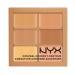 NYX Conceal Correct Contour Palette 3CP02 Medium (0.05 Oz)