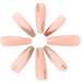 Coffin False Nails Press on Nails French Long Fake Nails Ballerina Acrylic Stick on Nails 24pcs for Women and Girls (Color : Pink Size : J) - Buy Online on GoSupps.com