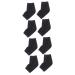 DOITOOL 4 Pairs Ankle Socks Heel Sleeves Toeless Spa Socks Stocking Stuffers for Guys Feet Cream Heel Protector Socks Heel Anti-Crack Socks Casual Socks Men and Women Moisturizing
