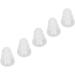 Transparent BTE Replacement Ear Tips for Pocket Hearing Aids - Prevent Static, Comfortable Fit - Buy Online on GoSupps.com