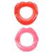 Ciieeo Face Leaner Exercise 2PCs Face Slim Trainer Muskellippen Trainer Silicone Lipps Radiation Face Care for Muscose Muscical Corpse Oral (RotroSa) Face trainer