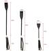 Premium Quality 30cm Riding Crop English Whip with Genuine Leather Top for Equestrianism - Buy Online on GoSupps.com
