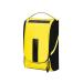 LIZHOUMIL Golf Shoe Bag, Light Portable Zippered Tote Sport Football Shoe Carrier, Shoe Carrier Bags with with Two-Way Zipper for Socks, Tees, etc. Black Fluorescent Yellow