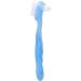 Prosthesis Care Set: Double-Sided Soft Hair Brushes for Plaque Removal - Portable & Ideal for Seniors (Blue) - Buy Online on GoSupps.com