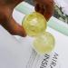 1pc 40mm-45mm Natural Crystal Clear Citrine Stones Sphere for Feng Shui Raw Stones and Minerals Full of Texture Yellow - Buy Online on GoSupps.com