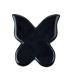 Natural Healing Crystal Black Obsidian Jade Gua Sha Butterfly Scraping Massage Tool Genuine Healing Gemstone for Facial Lifting and Tightening Massage Anti-Wrinkles Anti-Aging (Obsidian)