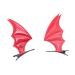 Devil Hair Clips with Bat Wings | Halloween Party Hair Accessories & Cosplay Hairpins - Buy Online on GoSupps.com