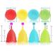 Blossom Menstrual Cup Set | Reusable Silicone Period Cups | Say Goodbye to Tampons | 1 Large & 1 Small Cup - Perfect for All Menstrual Days - Buy Online on GoSupps.com