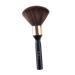 Fomiyes 1stk cleaning brush broken beard male beard brush hairbrush brush to remove beard hairdressing brush retro beard soft fur solid wood sweeping 24x5cm black