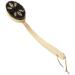 Marna B583 Body Brush  Curved Pattern  Horsehair  Made in Japan  Natural Bristle  Long Handle  Bath Body Brush  Easy to Clean / Removable  Hanging Storage Horse Hair