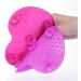 Silicone Make-up Brush Cleaner with Strong Suctions | Small Size | Black - Buy Online on GoSupps.com