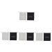 Balacoo 8 Pcs Hair Dryer Storage Bag Bracket Travel Universal 33x30x0.5cmx4pcs Assorted Colorx4pcs