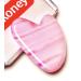Hand Made Rose Quartz Gua Sha Natural Jade Gua Sha Facial Tools for Skin Care Routine Anti-ageing Gift for Woman Pink