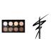 Nyx Professional Makeup Highlight & Contour Pro Palette Powder Contours Kit 8 Interior Matte and Perl Muttone & Epic Ink Eye Liner Feltstift Waterproof Vegan Formula Shade 01 Powder Contours Set Bundle With Epic Ink Eye Liner