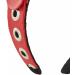 TQUXNGA PU Leather Headband Gothic Tiaras Leather Buckle Headband Rock Headband Punk Headband Steampunk PU Leather Headpiece Red - Buy Online on GoSupps.com