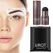 URQT One Step Eyebrow Stamp Kit - Long Lasting Makeup with Stencils, Razor & Brushes (Brunette) - Buy Online on GoSupps.com