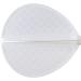 COSMO DARTS FIT Flight PRO Dart Flights D-6 White - Premium Dart Flights for Superior Accuracy - Buy Online on GoSupps.com
