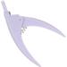 Nail Tip Clipper Acrylic Nail Clipper Ergonomic DIY for Novice for Nail Salon (Purple) - Buy Online on GoSupps.com